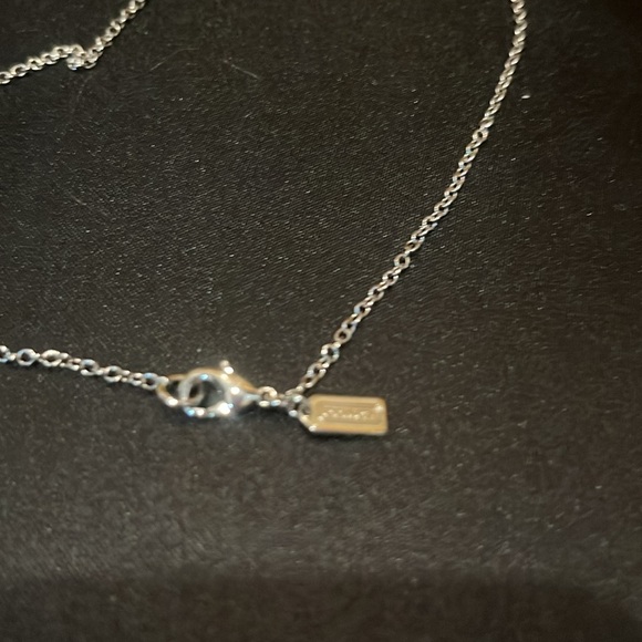 Coach Rhinestone Ball Necklace & Jewelry Pouch - Picture 6 of 7